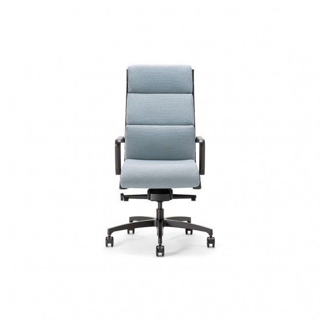 Scaun managerial Nahu Essential Aalborg Soft 01 BK